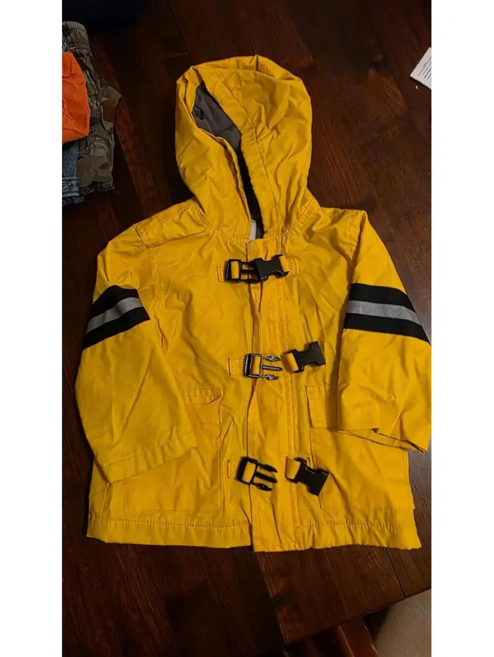 Old Navy Toddler Fleece Lined Rain Coat 18-24 mo‎